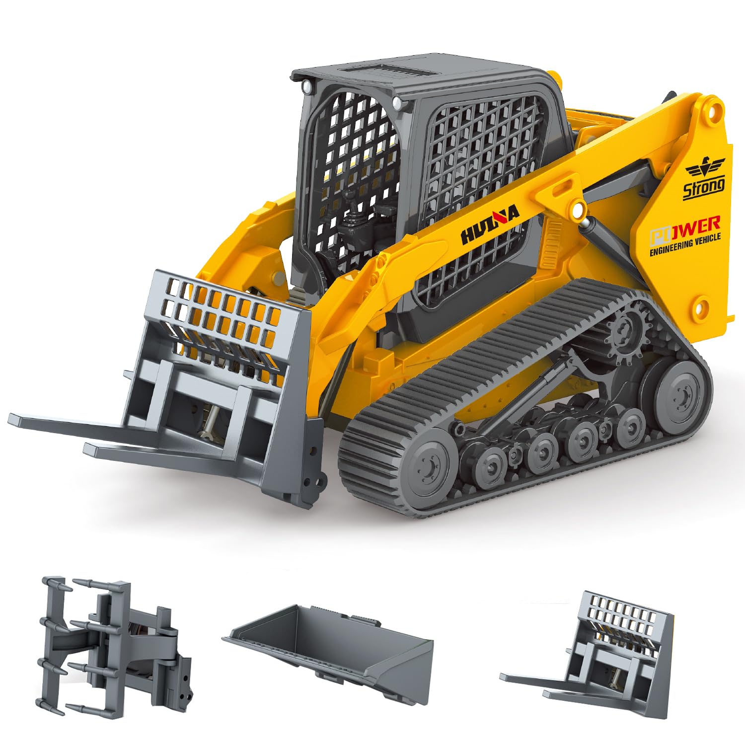 Amazon.com: Mostop Construction Truck Toy 3 in 1 Skid Steer Loader